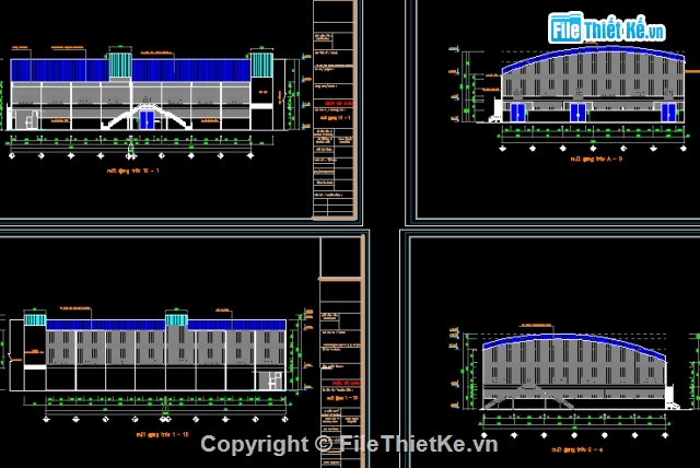 nhà xưởng,kiến trúc nhà xưởng,cad nhà xưởng